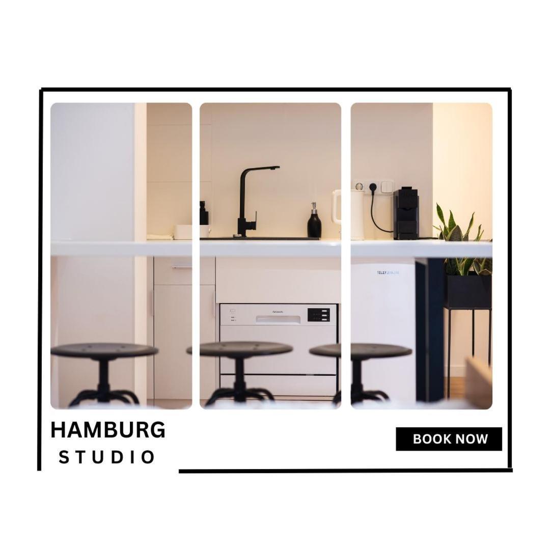 Hamburg Studio Fuer Bis Zu 4 Personen Exteriör bild